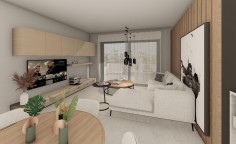 Spacious 1 bedrooms apartment for sale in Lakatamia