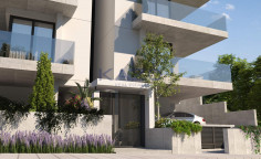 Modern 2-bed apartment with sea views in Agia Fyla 