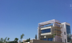 A modern design 5-bed villa for sale, near the beach (100 meters), located across Elias Beach Hotel 