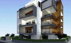 “cubik” building in Mesa Geitonia 