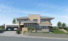 Luxury, modern, 4-bedroom villa (new) for sale at messovounia, Limassol 