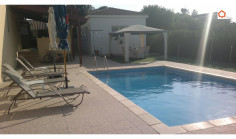 4 bedroom furnished house with swimming pool for sale in Lakatamia