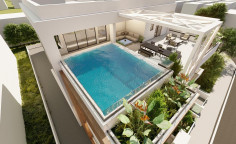 3 bedroom penthouse with swimming pool for sale in Strovolos