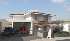 Spacious 4 bedroom house with swimming pool for sale in Parekklisia