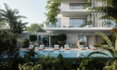 Luxury 2 bedroom apartment with swimming pool for sale in Moutagiaka Tourist Area