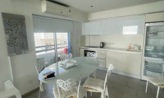 Spacious 3 bedroom furnished apartment with swimming pool for sale in Agios Tychonas