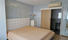 Spacious 3 bedroom furnished apartment with swimming pool for sale in Agios Tychonas