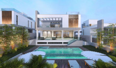 Luxury for bedrooms house with swimming pool for sale in Agios Tychonas