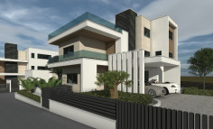 Beautiful for bedrooms house with swimming pool for sale in Agios Tychonas