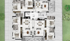 Beautiful two bed penthouse for sale in Livadia