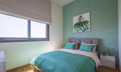 3 bedroom furnished apartment with swimming pool for sale in Linopetra