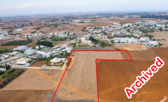 Large residential 9220 m2 for sale in Frenaros, Famagusta