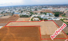 Large residential 9220 m2 for sale in Frenaros, Famagusta