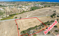 Residential 8362 m2 for sale in Mazotos, Larnaca