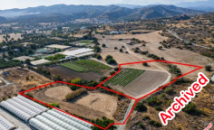 Two adjacent residential fields in Kalavasos, Larnaca , Larnaca
