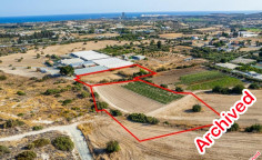 Two adjacent residential fields in Kalavasos, Larnaca , Larnaca