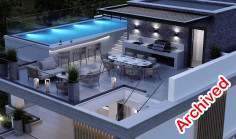 3 bed apartment with swimming pool for sale in Germasogeia