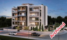 Spacious 3 bedroom furnished apartment with swimming pool for sale in Germasogeia