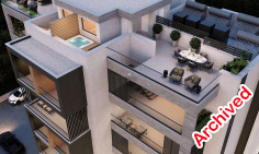Spacious 3 bedroom furnished apartment with swimming pool for sale in Germasogeia