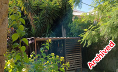 A multi-section property for sale consisting of a variety of living quarters on a total plot of 628m2