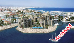 4 bedroom apartment with swimming pool for sale in Limassol Marina