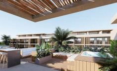 Large 2 bedroom apartment with swimming pool for sale in Pyla