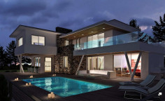 Spacious 4 bedroom villa with swimming pool for sale in Agios Tychonas