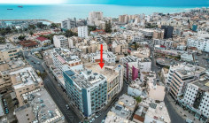 Building in the city center of Larnaca 