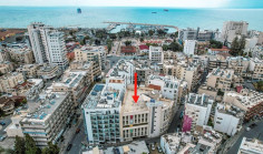 Building in the city center of Larnaca 
