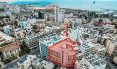 Building in the city center of Larnaca 