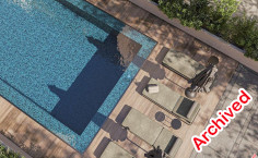 Luxury two beds apartment with swimming pool for sale in Livadia