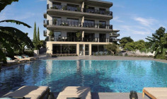 1 bedrooms apartment with swimming pool for sale in Oroklini