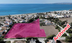 Prime touristic land in Pervolia, Larnaca , Larnaca