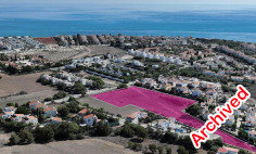 Prime touristic land in Pervolia, Larnaca , Larnaca