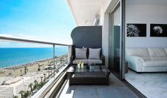 Spacious 2 bedroom furnished apartment with swimming pool for sale in Larnaca