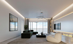 Spacious two beds apartment with swimming pool for sale in Livadia
