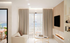 Beautiful two beds apartment with swimming pool for sale in Livadia
