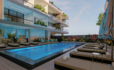 Lovely two bed apartment with swimming pool for sale in Livadia