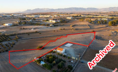 Agricultural 8411 m2 for sale in Palaiometocho