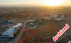 Industrial field in Palaiometocho, Nicosia 