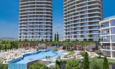 Luxury 3 bedroom furnished apartment with swimming pool for sale in Agios Antonios