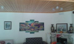 A lovely beachfront 3 bedroom property in Meneou with garden 