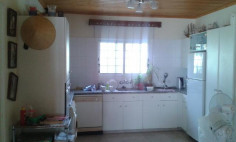 A lovely beachfront 3 bedroom property in Meneou with garden 