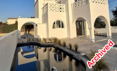 Modern detached villa for rent in Kissonerga with pool 