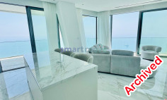 2 bedroom luxury sea front apartment 29th floor for rent Limassol 