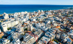 Building in the center of Larnaca 