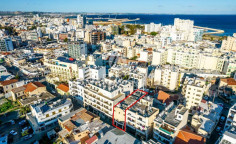 Building in the center of Larnaca 