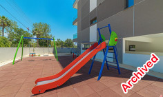 Modern three bedroom apartment with pool in Mesa Geitonia 