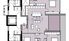 Seafront apartment with three bedrooms in Chrysopolitissa 