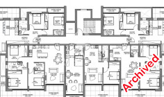 Spacious 3 bedroom apartment with swimming pool for sale in Moutallos